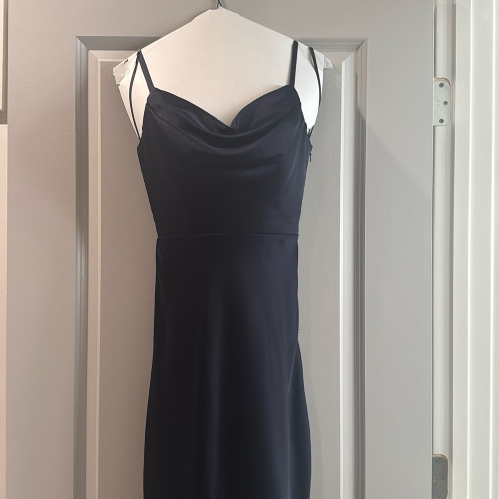 Revelry Nadia satin dress 💙